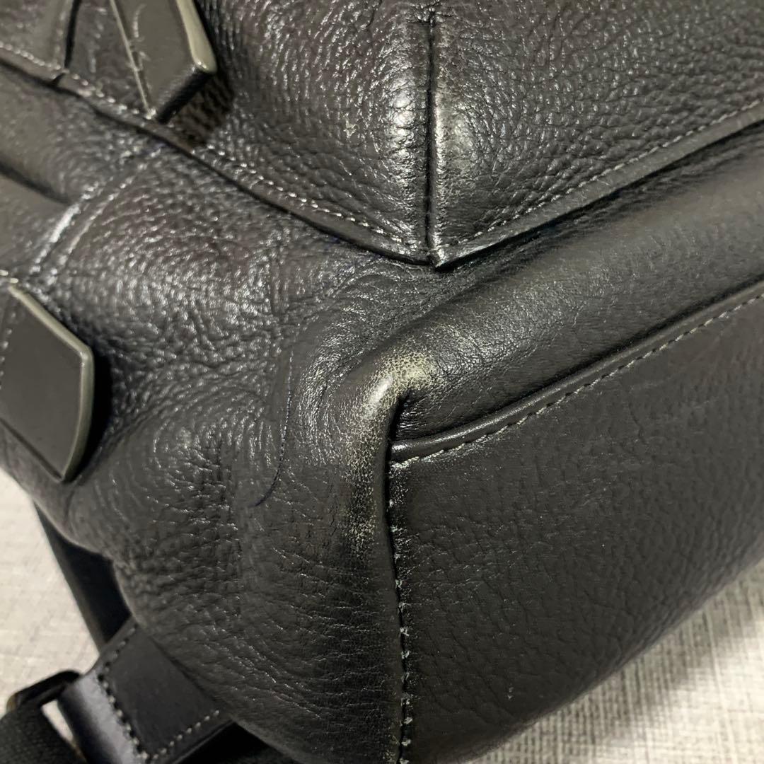 TUMI トゥミ ハリソン ベイツ オールレザー リュック ブラック ビジネス