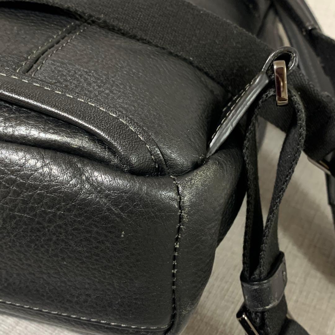 TUMI トゥミ ハリソン ベイツ オールレザー リュック ブラック ビジネス