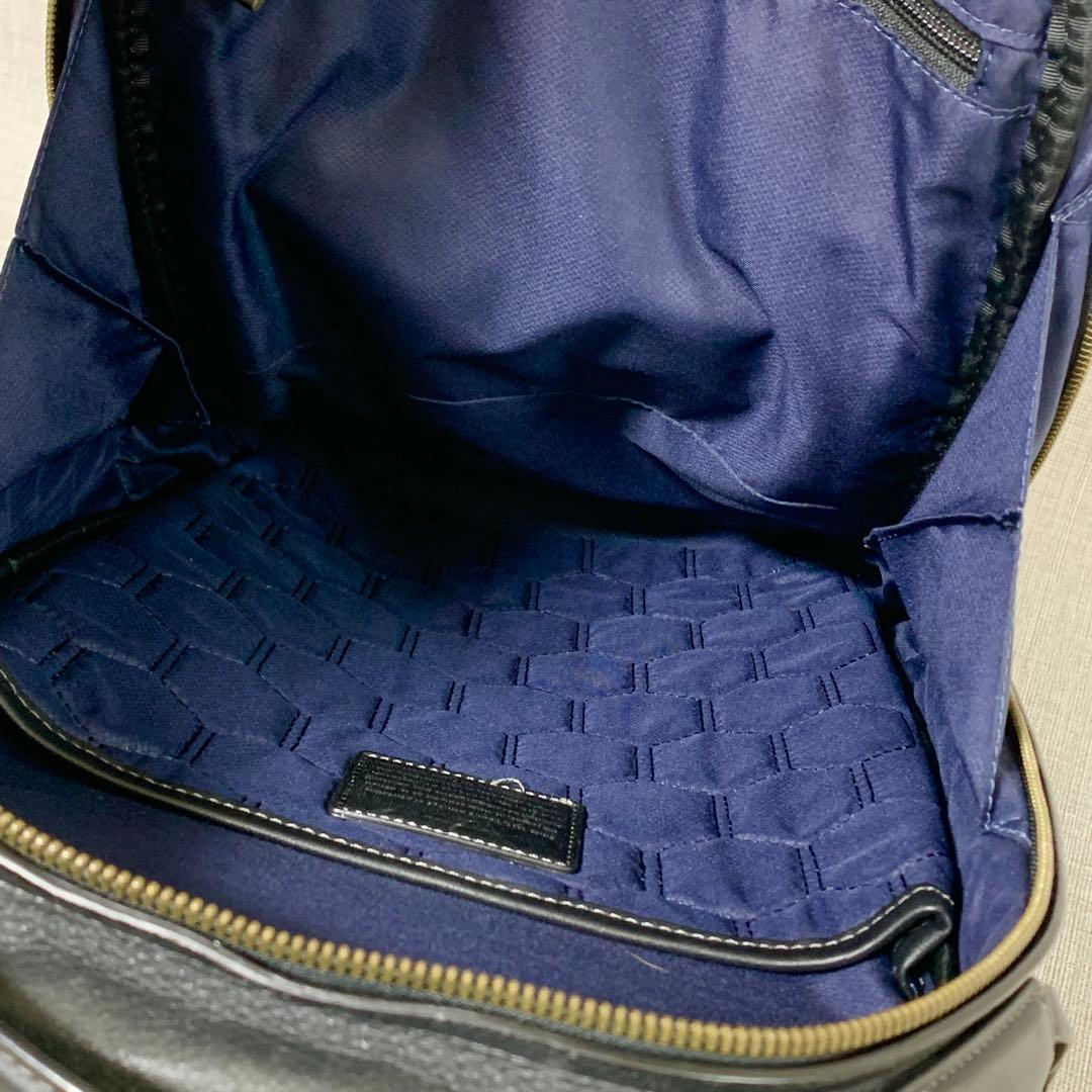 TUMI トゥミ ハリソン ベイツ オールレザー リュック ブラック ビジネス