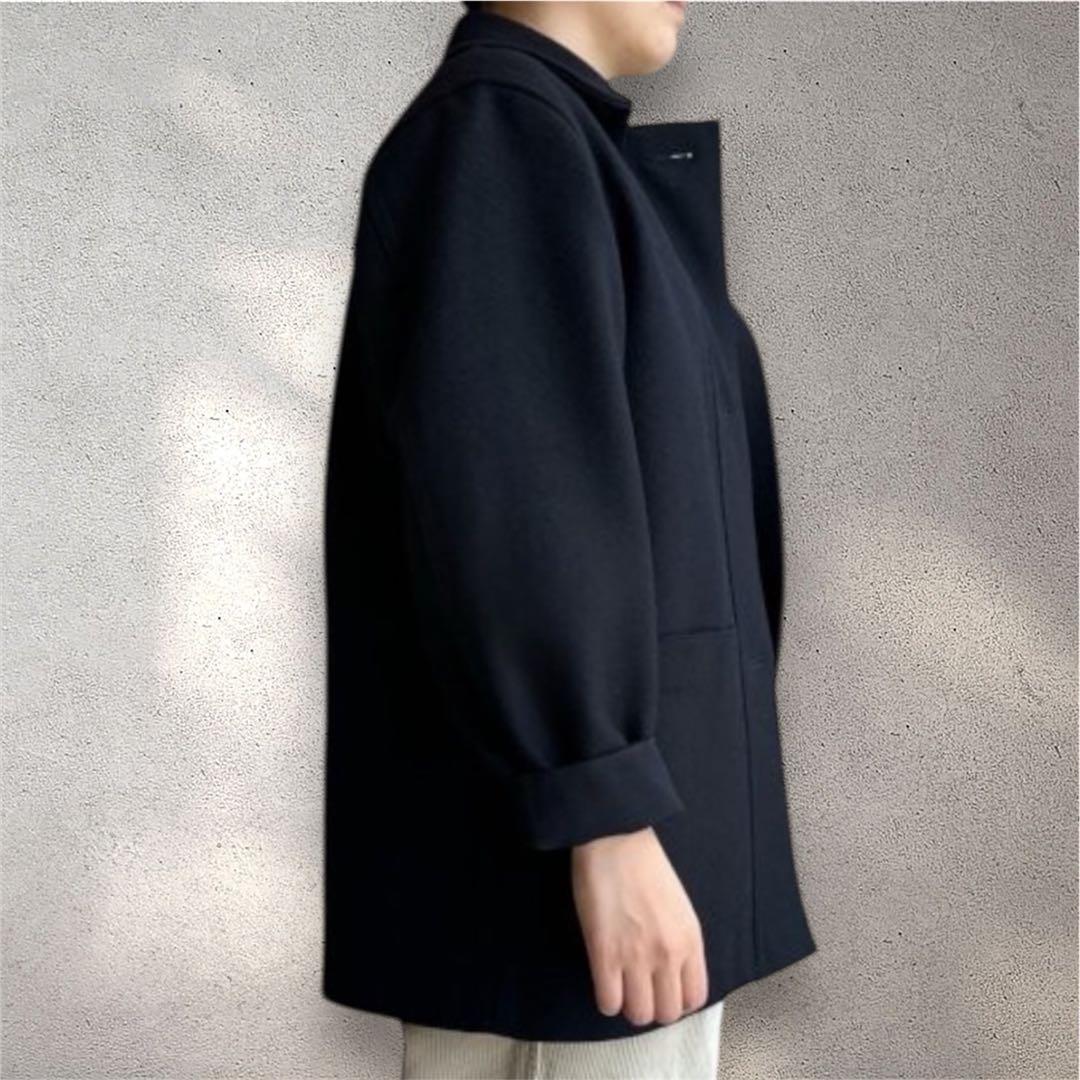 MHL.マーガレットハウエルMILITARY MELTON コート　定価9.3万