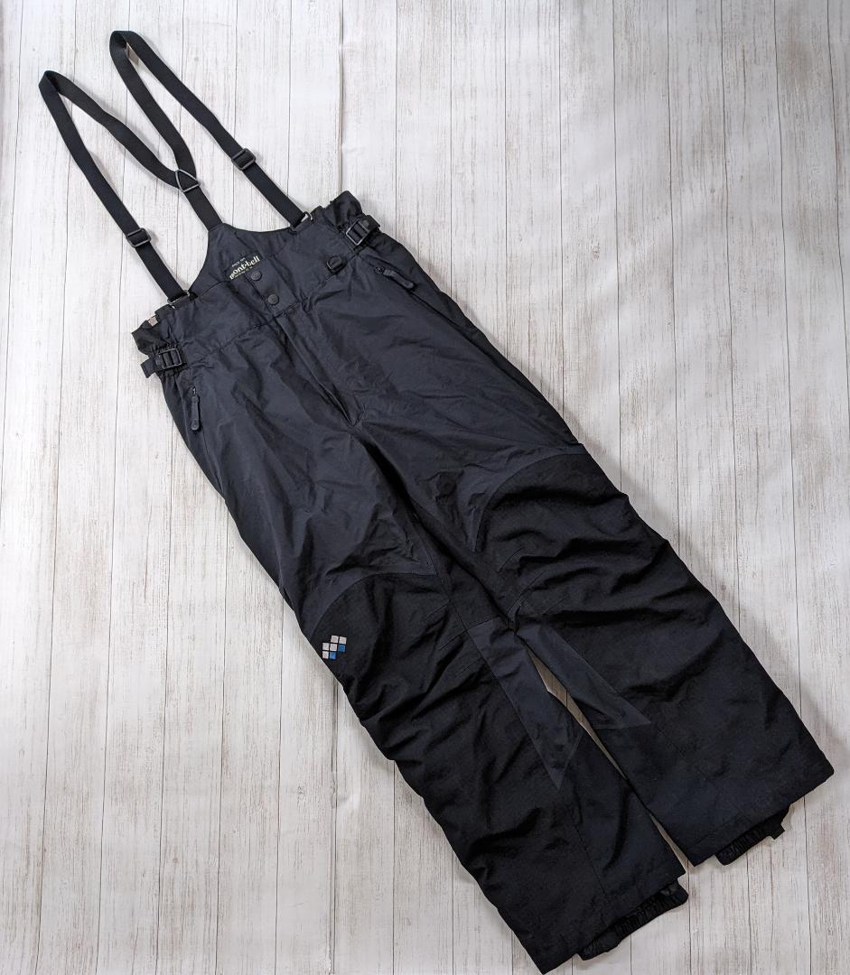 モンベル/フリースタイルパンツ/ビブパンツ/サスペンダー/ゴアテックス/高機能