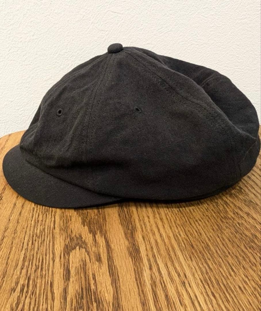 THE.H.W.DOG&CO キャスケット コットンリネン ブラック