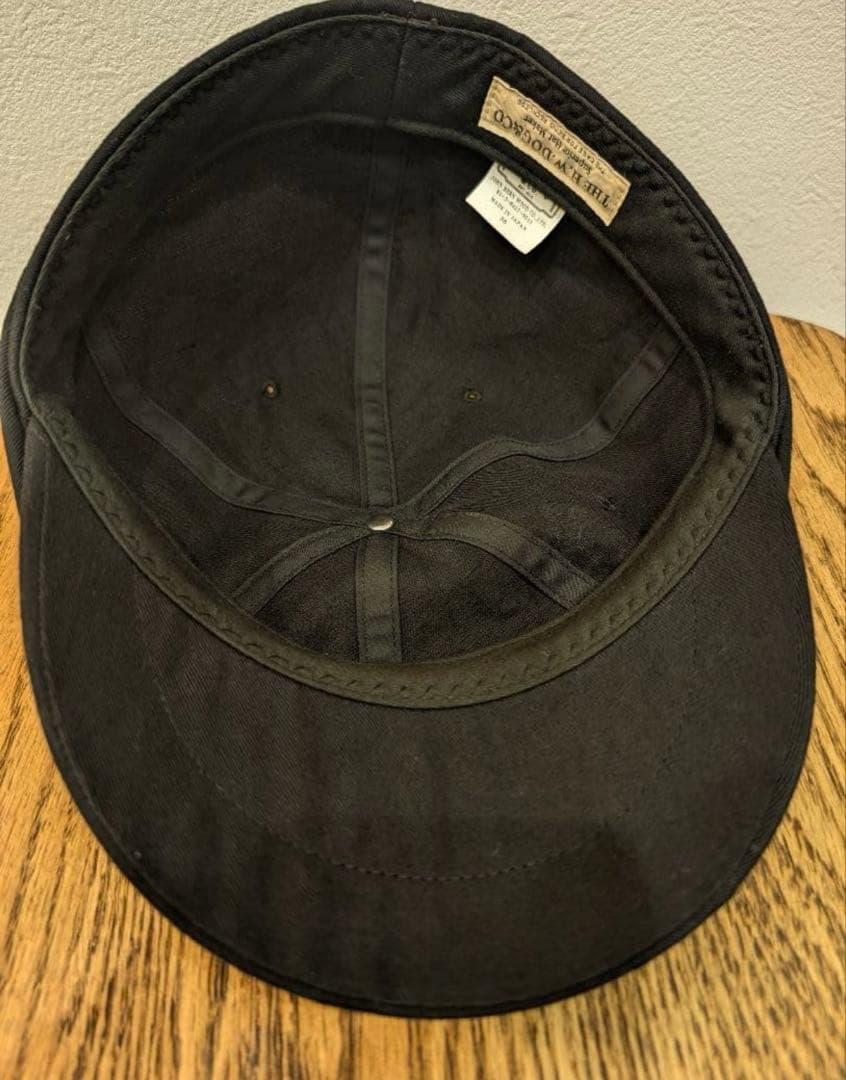 THE.H.W.DOG&CO キャスケット コットンリネン ブラック