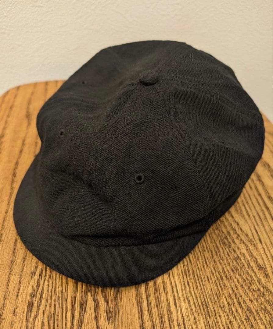 THE.H.W.DOG&CO キャスケット コットンリネン ブラック