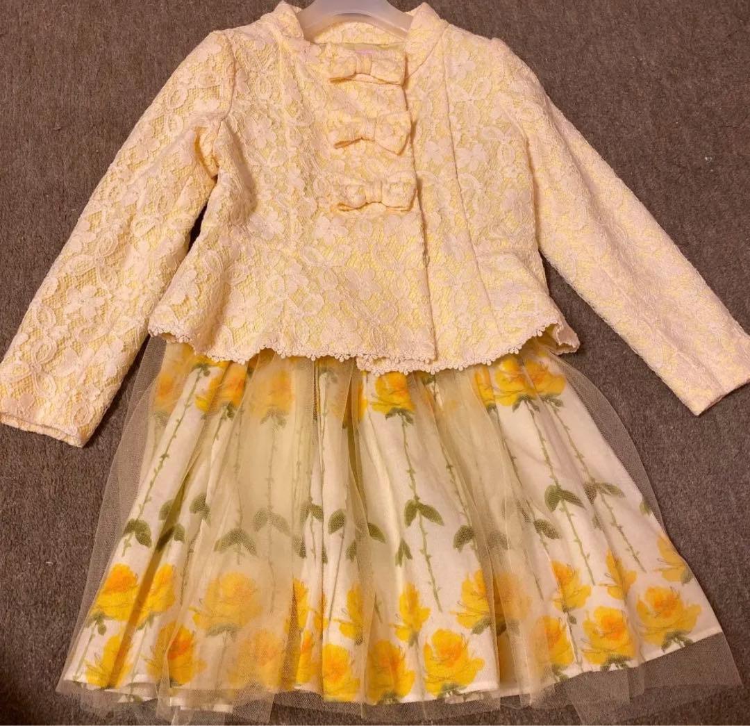 試着のみ☆新品同様　メゾピアノ　フォーマル　120    入学　卒園式　七五三