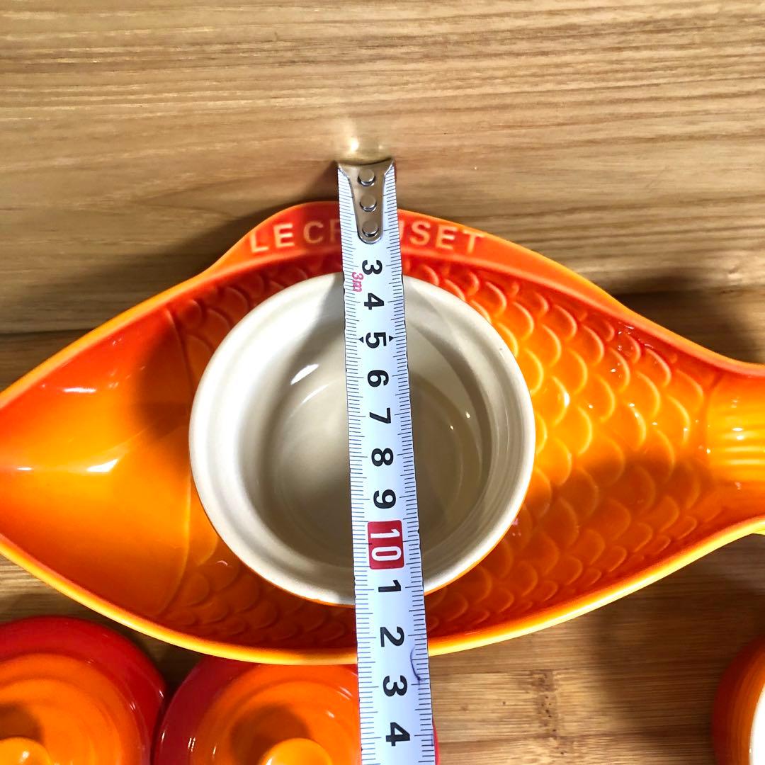 ルクルーゼ　フィッシュ　クリスマス　魚パイ　オーブン　ココット　蓋　おせち　正月