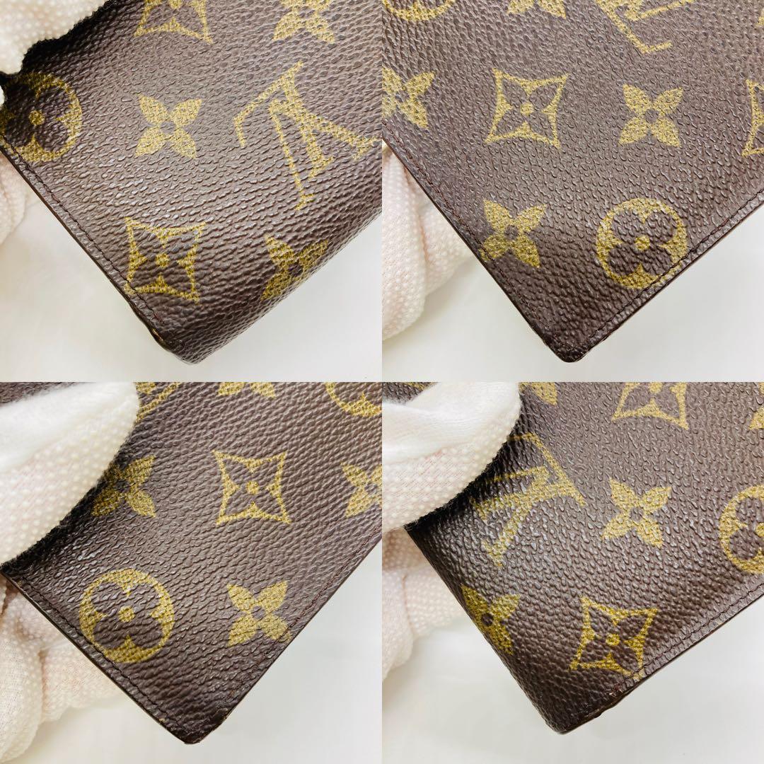 ルイヴィトン モノグラム コンチネンタル クラッチ がま口 長財布 A847