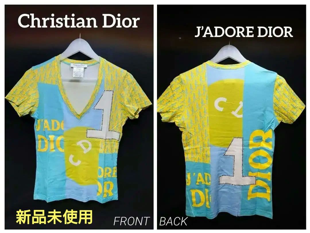 新品未使用 Christian Dior J’ADORE DIOR ロゴTシャツ