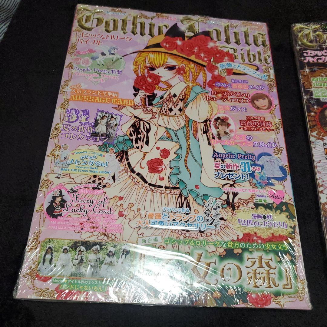 未開封 美品 廃刊 レア ゴシック&ロリータバイブル ロリィタ ゴスロリ 型紙