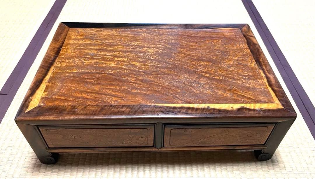 机　引き出し　飾り台　使い方色々　骨董品　アンティーク