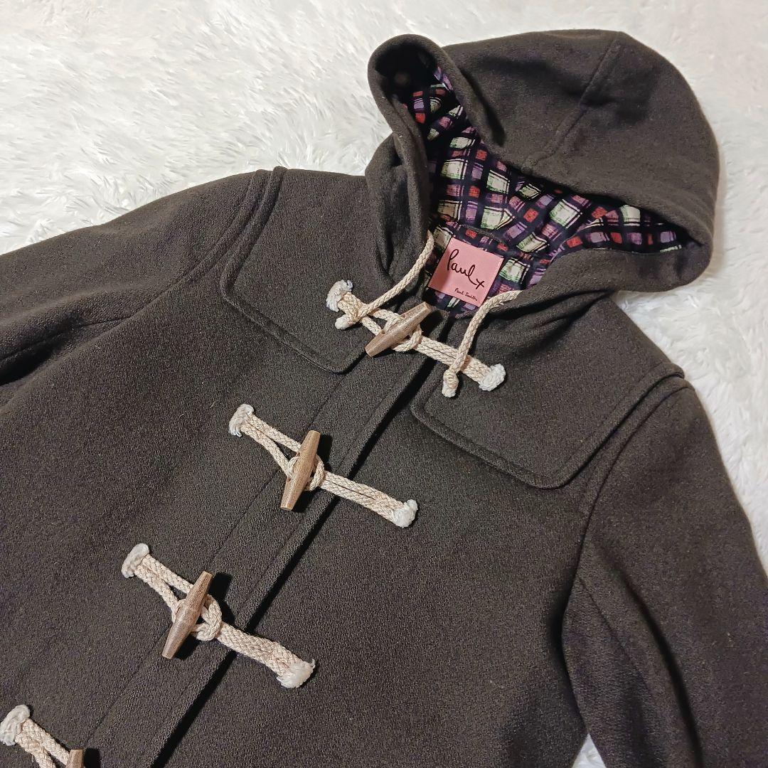極美品★Paul Smith ダッフルコート ブラウン