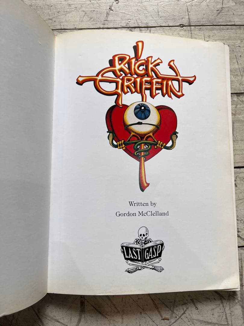 限定3000冊　アートブック　Rick Griffin リックグリフィン