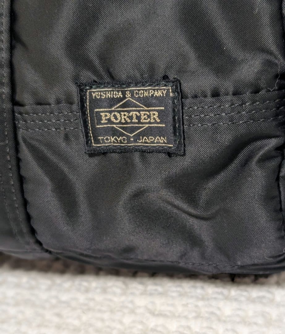 PORTER ポーター タンカー ミニ ボストンバッグ　L サイズ　黒　ドラム型