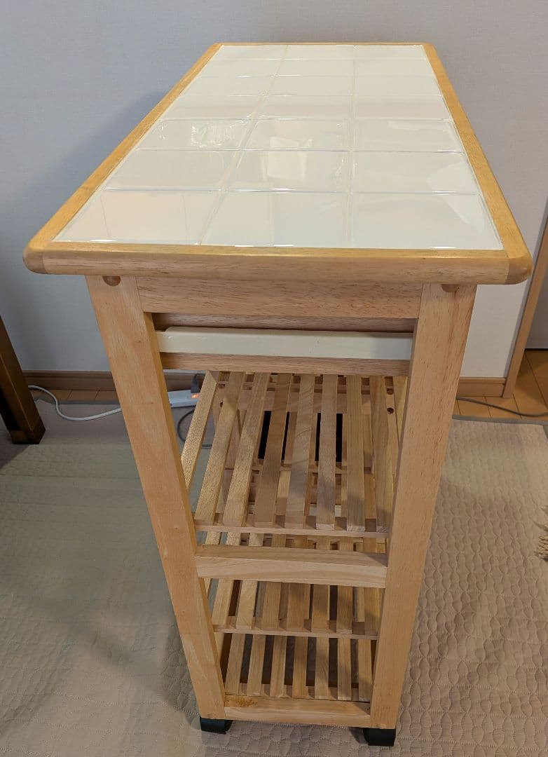 a*e様 キャトルセゾン ワゴン　キッチンカウンター　ワインラック　棚　キッチン