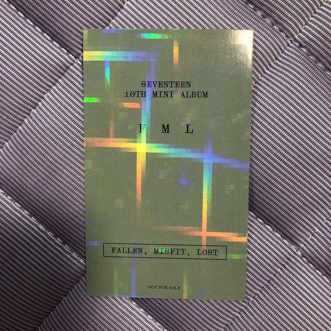 SEVENTEEN エスクプス　FML ラキドロ　weverse トレカ