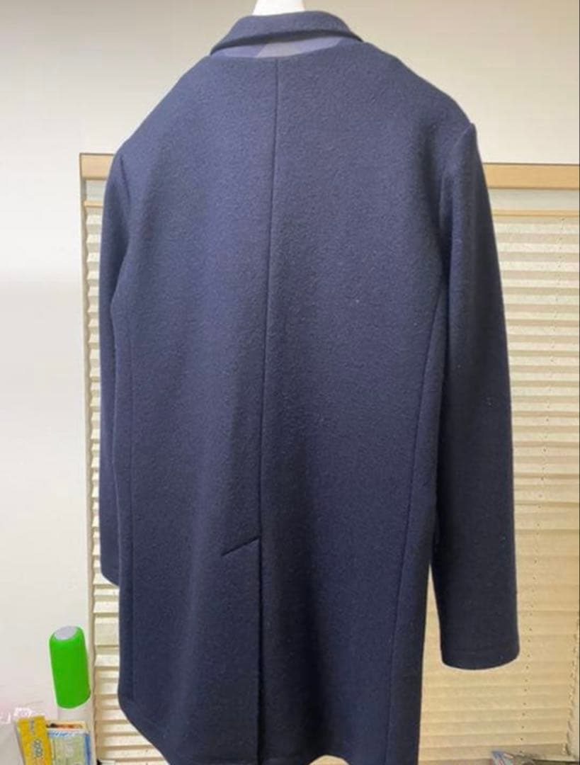 ブラックレーベルクレストブリッジ　チェスターコート ネイビー　バーバリー