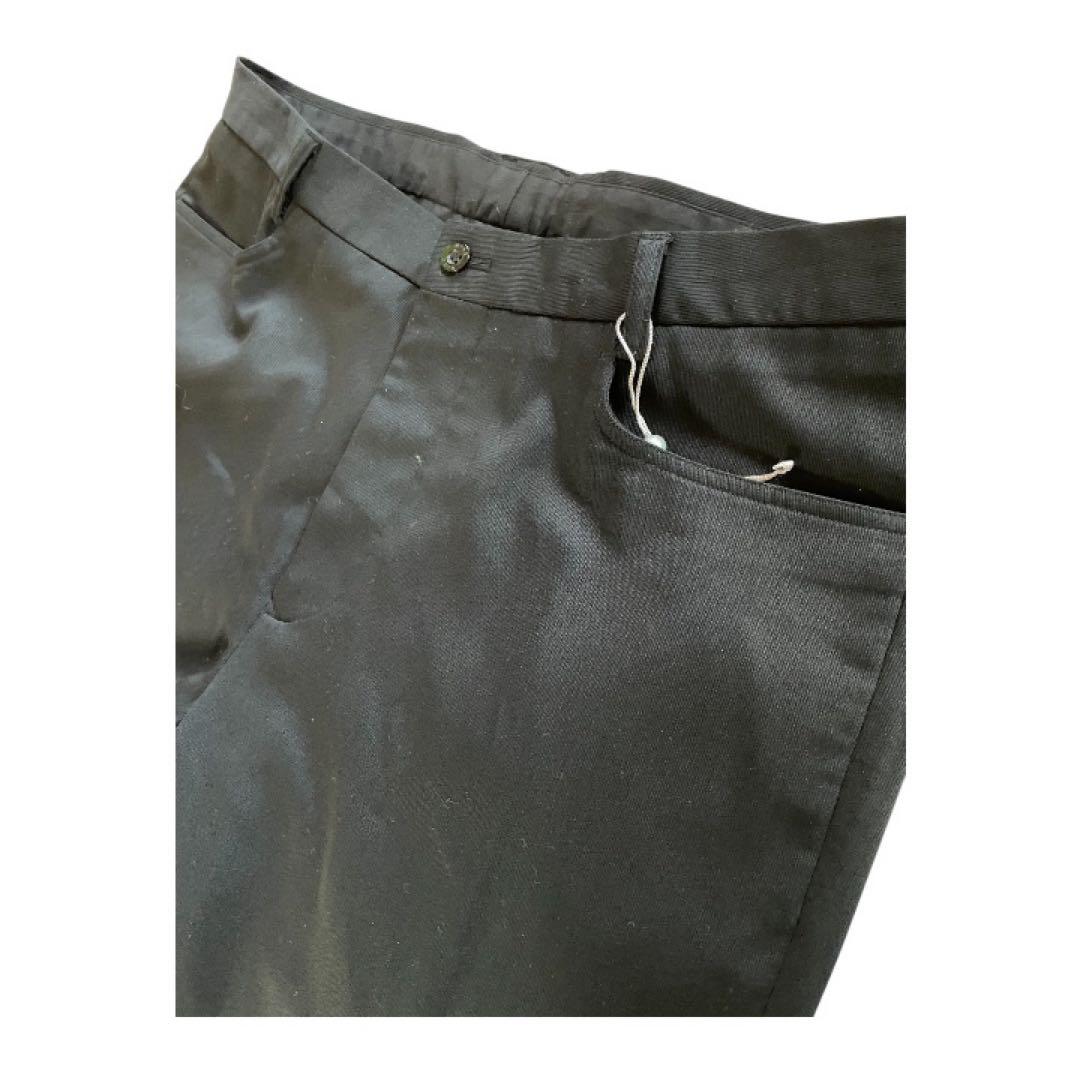 NIKE スラックスパンツ　ポリエステル　BLK無地GOLF 36 ゴルフ