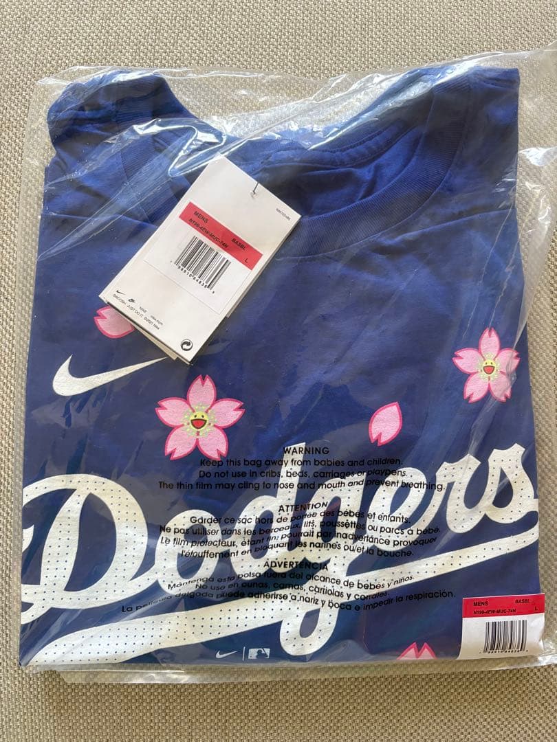 【新品】MLB 村上隆 NIKE Dodgers ベッツ Tシャツ L
