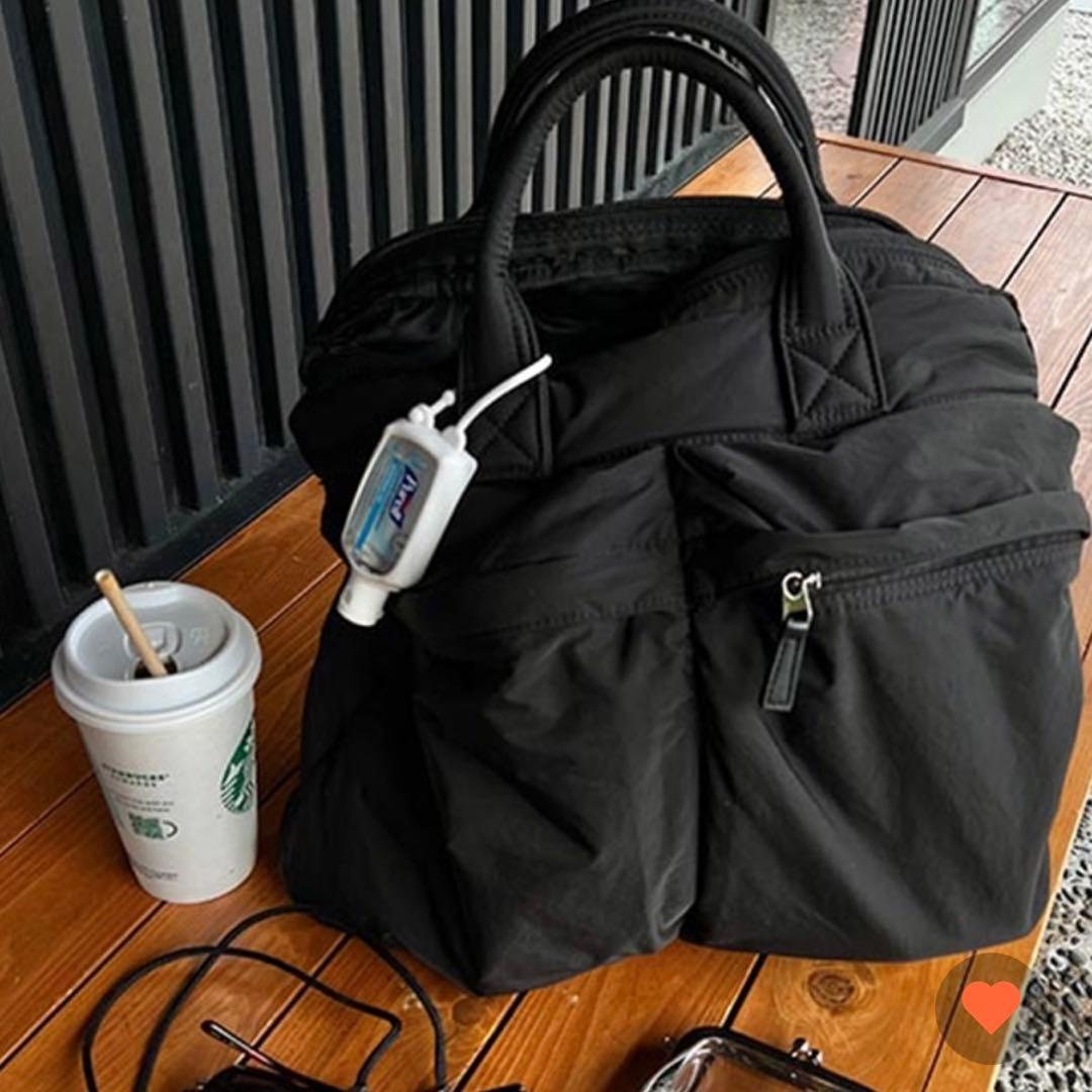 【minami】nugu POIK マルチポケットクロスバッグ