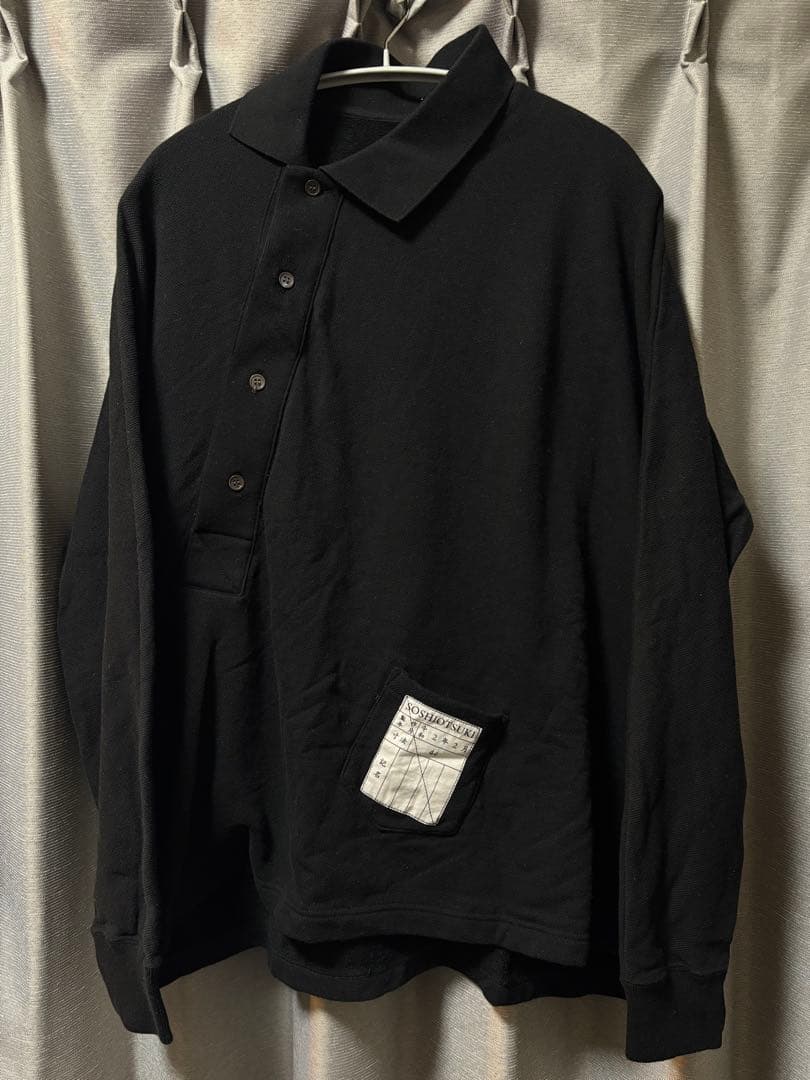 トップス SOSHIOTSUKI 20SS KIMONO BREASTED POLO 44