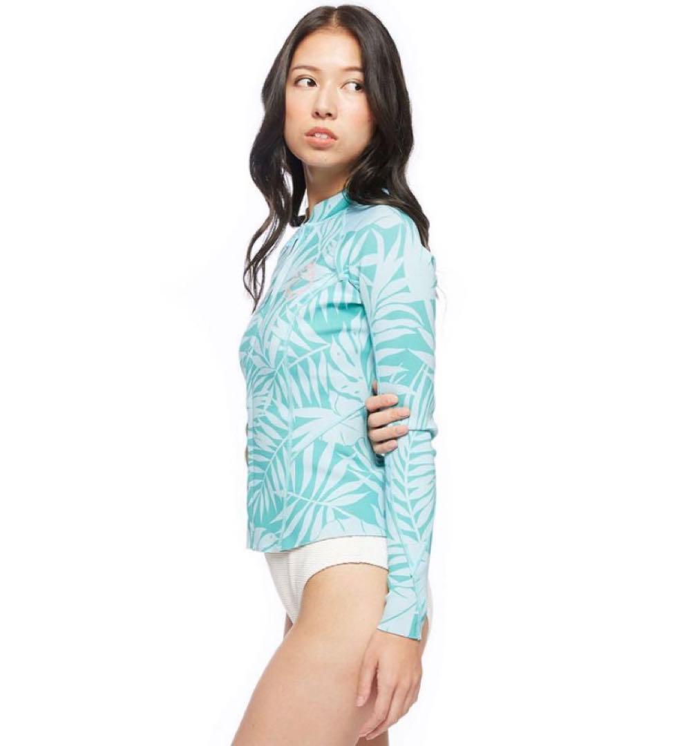 BILLABONG レディース 長袖タッパー フロントジップ ウェットスーツ