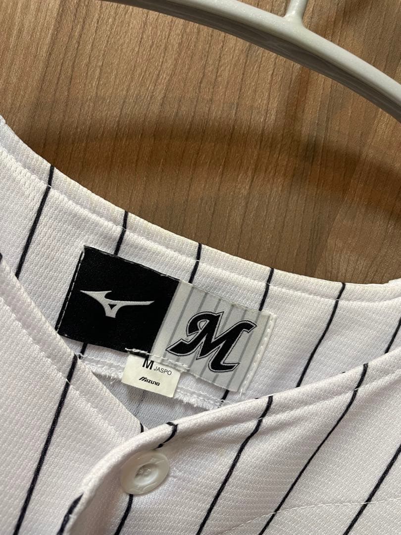 石川慎吾 千葉ロッテマリーンズ ホーム ユニフォーム Mサイズ