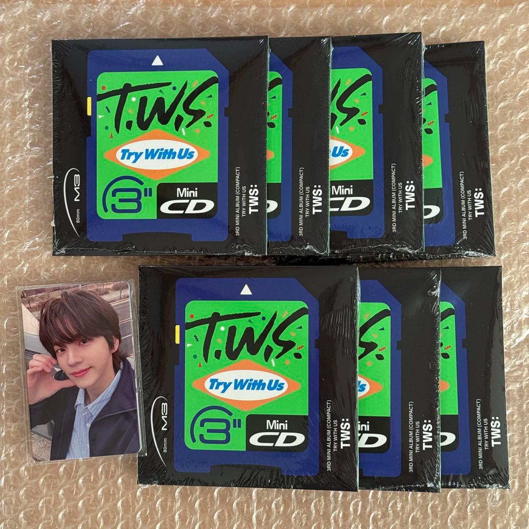 新品未開封TWS TRY WITH US Compact Ver. 7形態セット