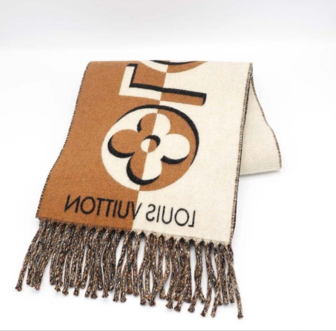 ルイヴィトン LOUIS VUITTON マフラーデュオインフィニティ新品未使用