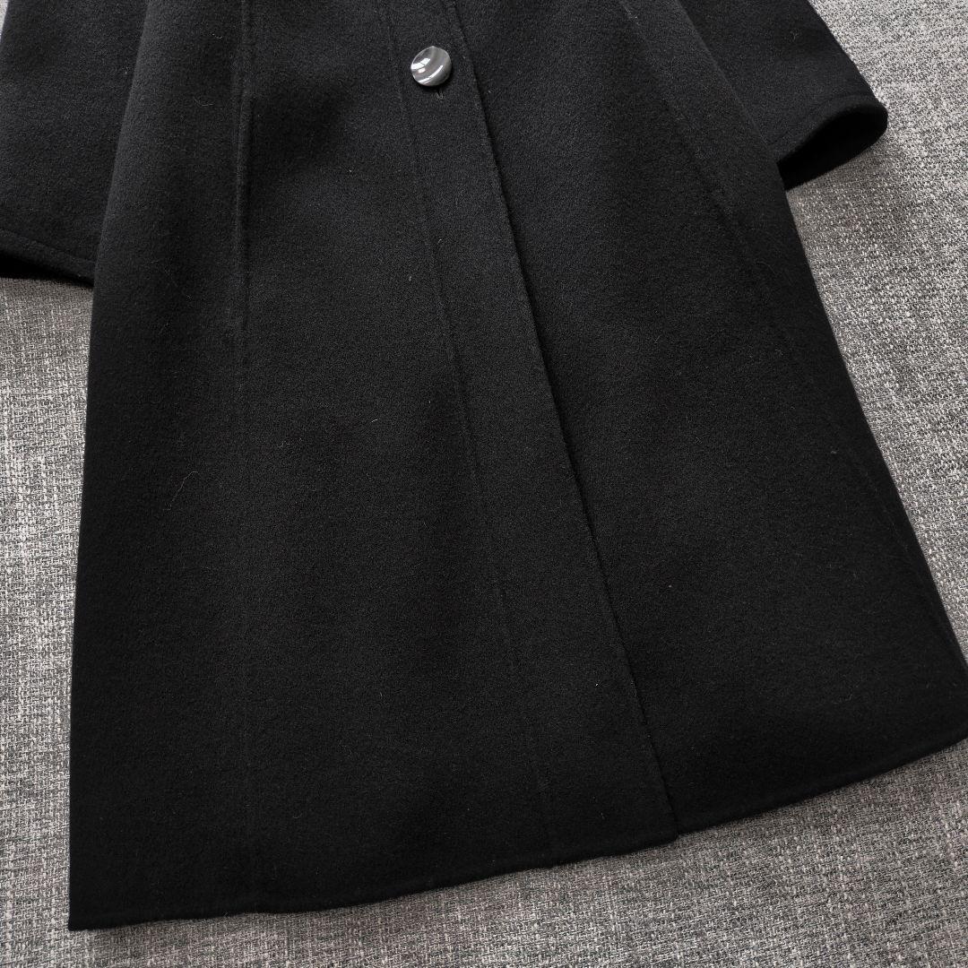 抹茶様　カシミヤ100%　バルマカーンコート　ダブルフェイス仕立て　ロング丈