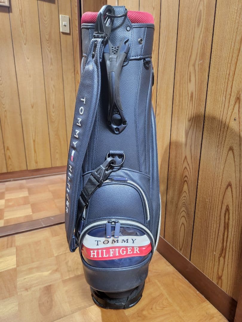 美品   キャディバッグ ネイビー