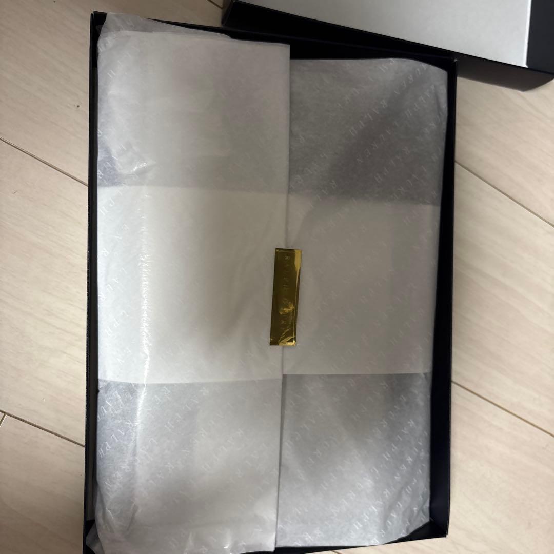 バ*ィ様 Ralph Lauren ネイビー マフラー ONEサイズ