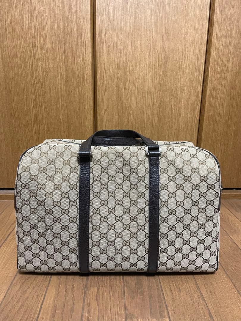 GUCCI ボストンバッグ GGパターン