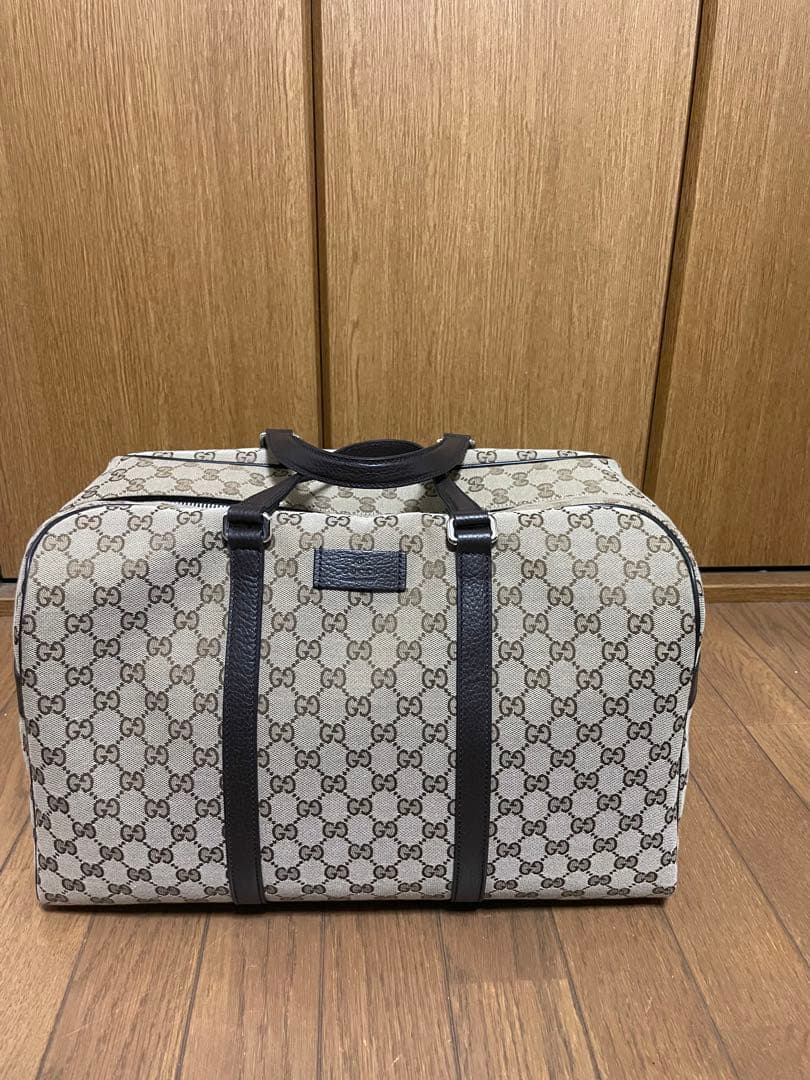 GUCCI ボストンバッグ GGパターン