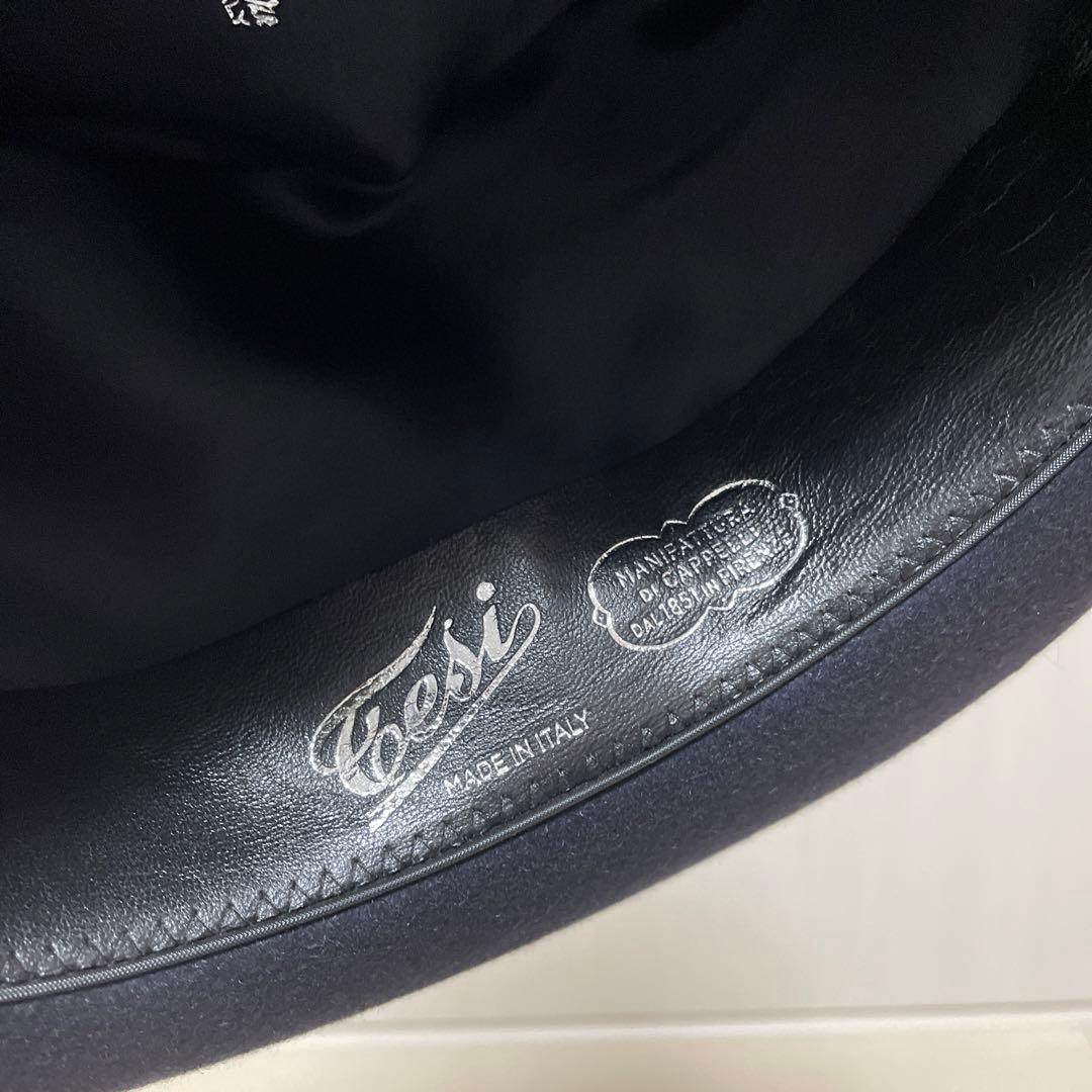 TESI HAT テシ　ウールハット　イタリア製 58㎝