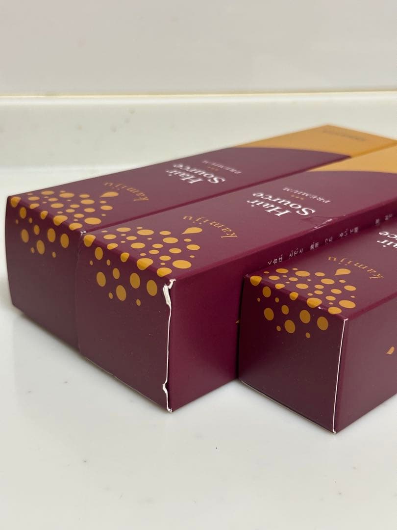 カマミージュヘアソース プレミアム３本セット