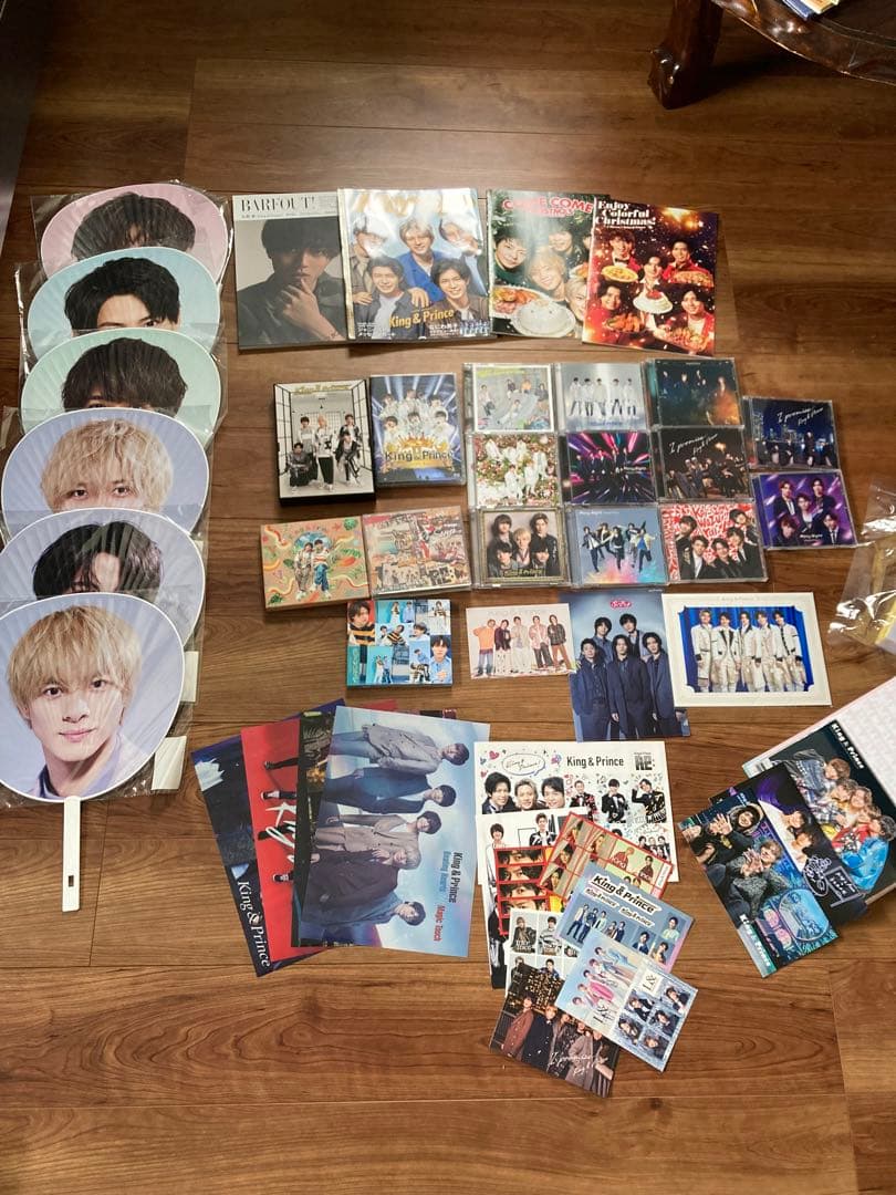 キンプリ　King & Prince CD DVD うちわ　会報誌　アルバム