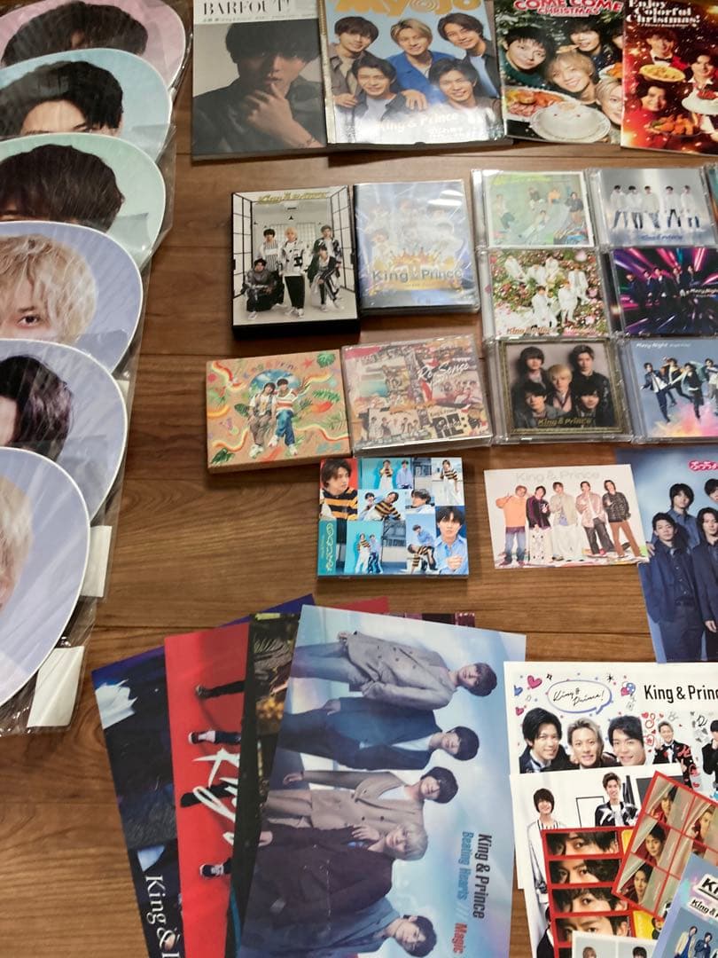 キンプリ　King & Prince CD DVD うちわ　会報誌　アルバム