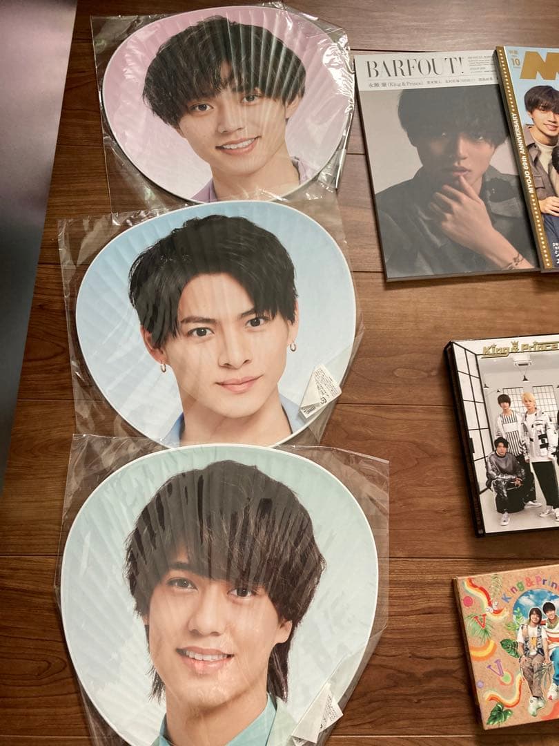 キンプリ　King & Prince CD DVD うちわ　会報誌　アルバム