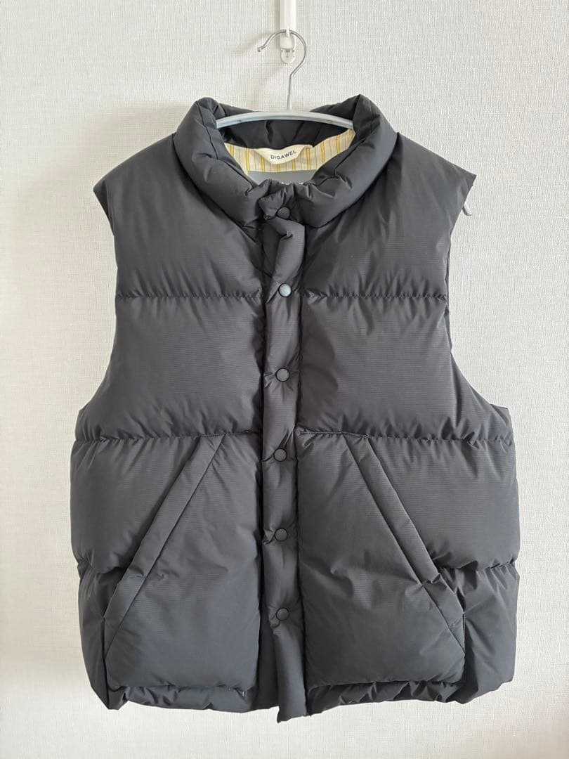 digawel f/ce ダウンベスト　21aw