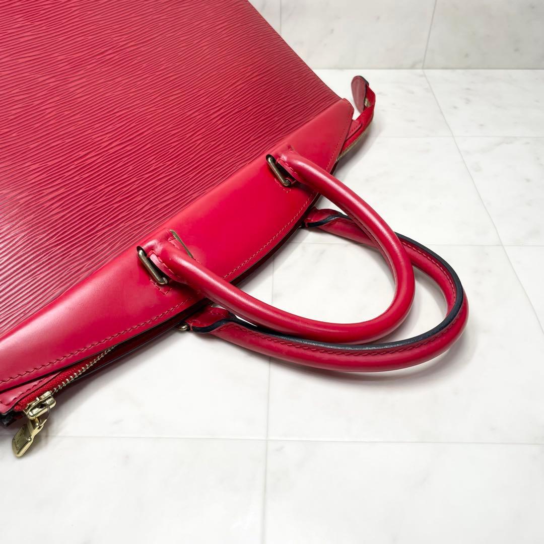 ルイヴィトン　リヴィエラ　エピ　ビジネスバッグ　ハンドバッグ　外側美品　LV