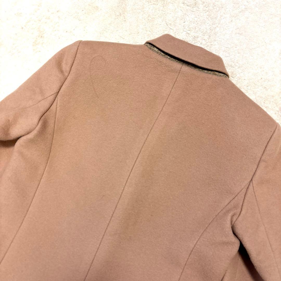 美品⭐️GUCCI ロングコート　ウール　ベージュ キュプラ 36 Sサイズ相当