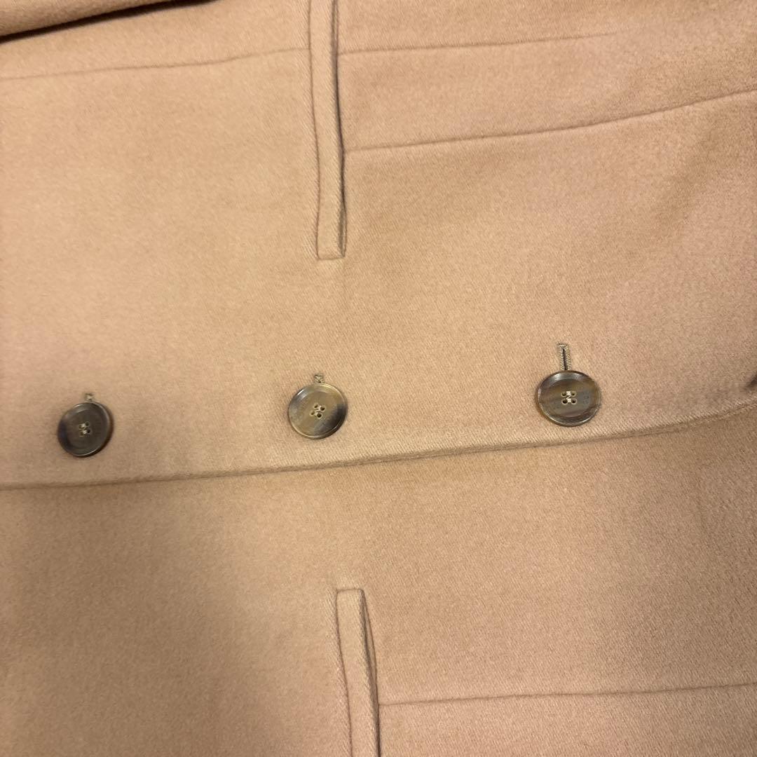 美品⭐️GUCCI ロングコート　ウール　ベージュ キュプラ 36 Sサイズ相当