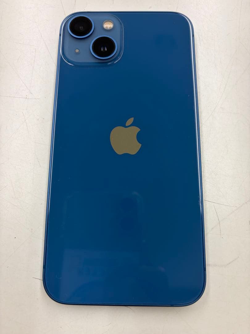 iPhone 13 128GB ブルー SIMフリー 箱有り 充電コード付き