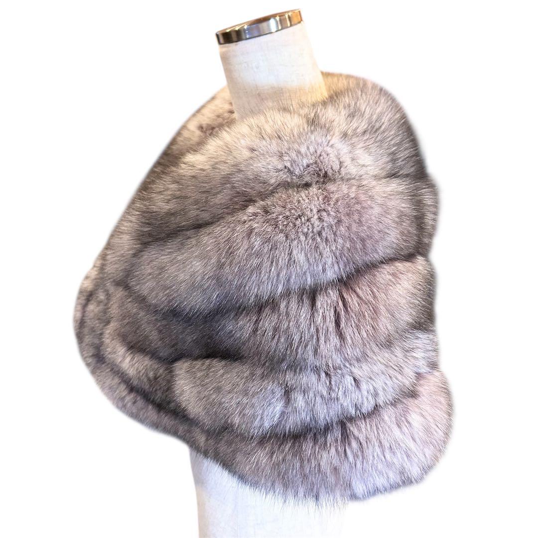 豪華絢爛✨️未使用級 SAGA FOX シルバーフォックス　ショール　成人式