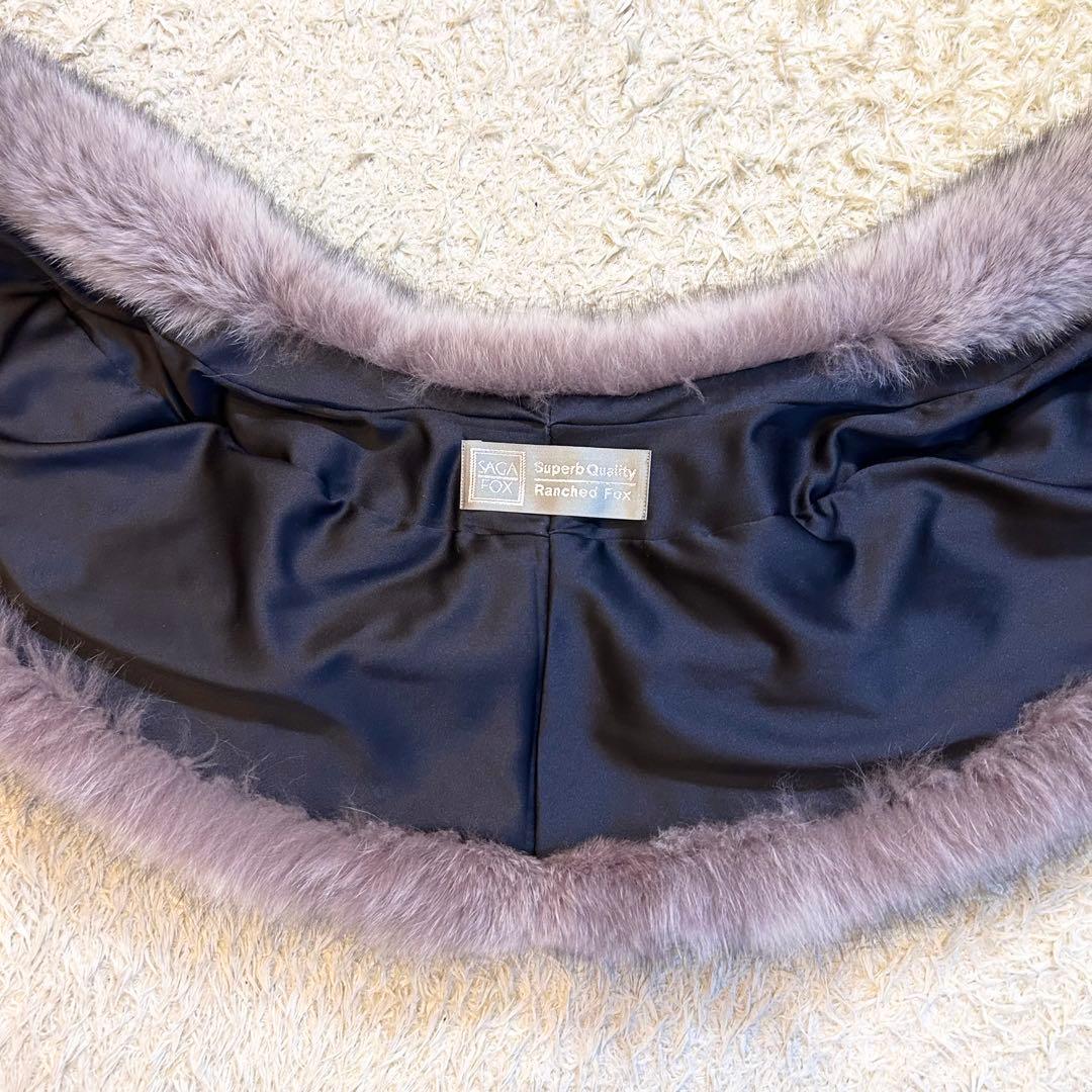 豪華絢爛✨️未使用級 SAGA FOX シルバーフォックス　ショール　成人式