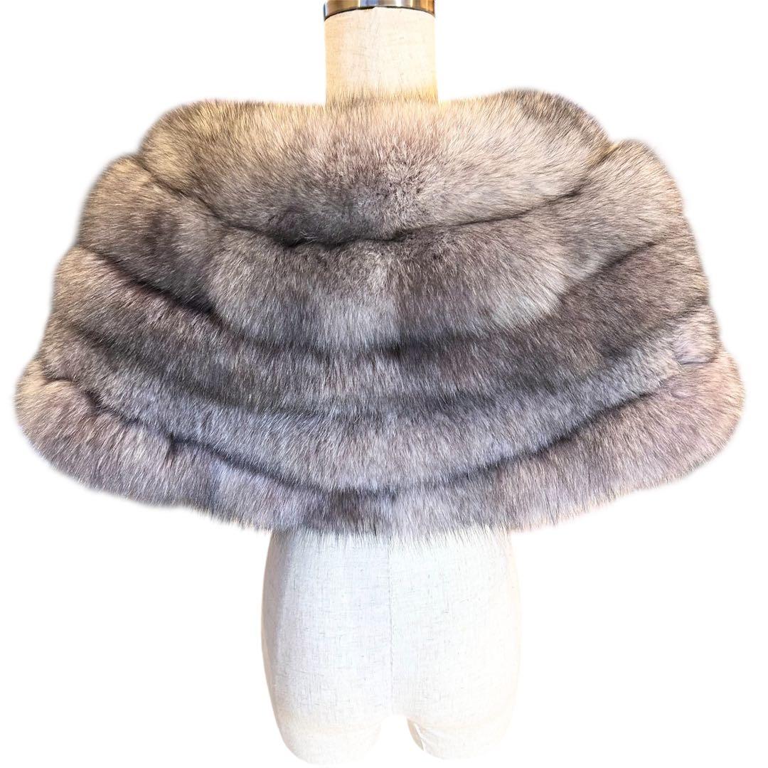 豪華絢爛✨️未使用級 SAGA FOX シルバーフォックス　ショール　成人式