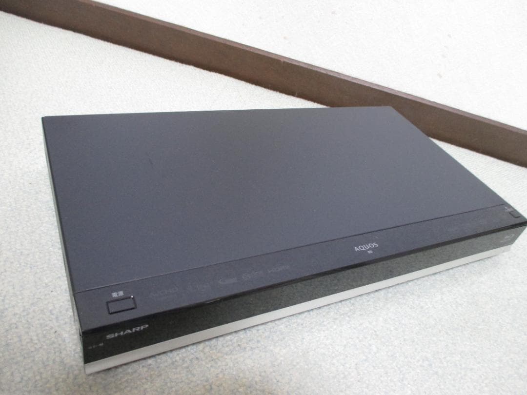 動作良好☆SHARP 2番組同時録画 ブルーレイレコーダー BD-W580