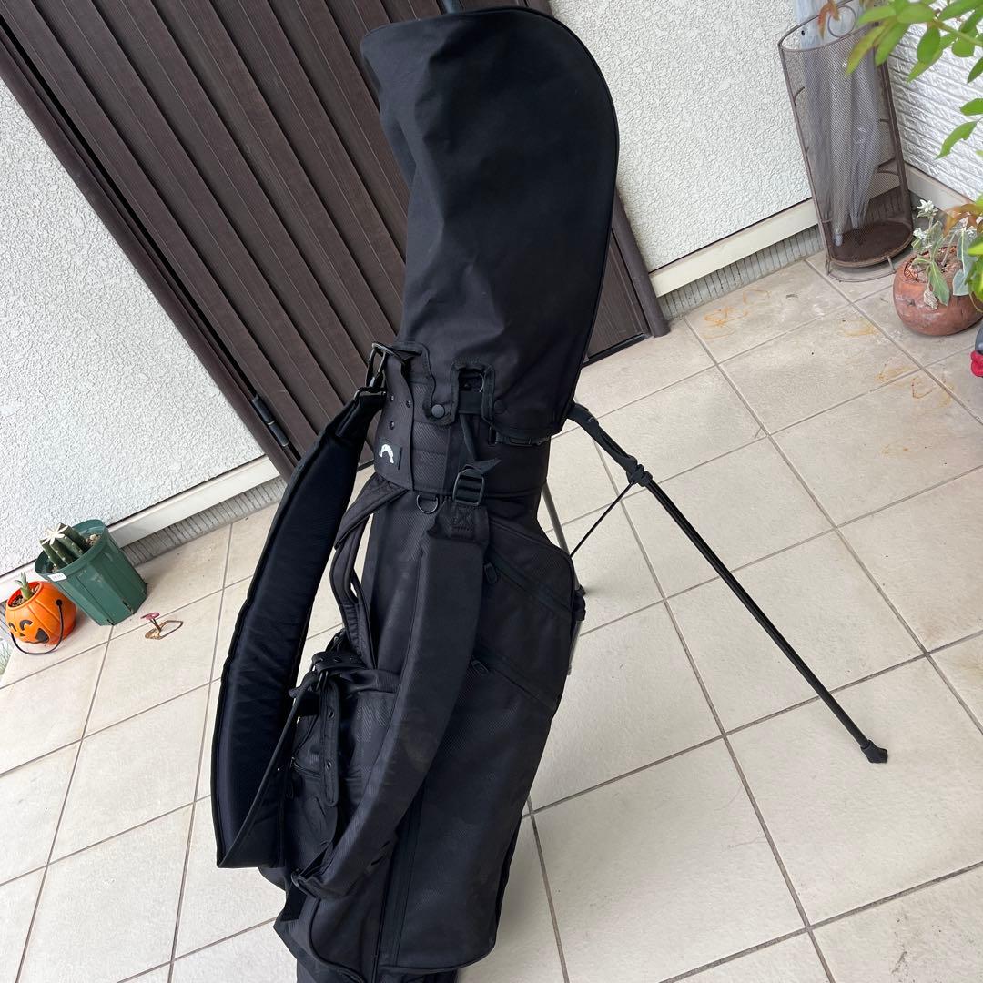 JONES ブラック キャディバッグ8インチ