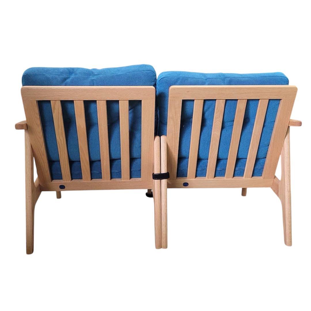 【送料込】マルニ60 2シーター フレームチェア 2人掛けソファ