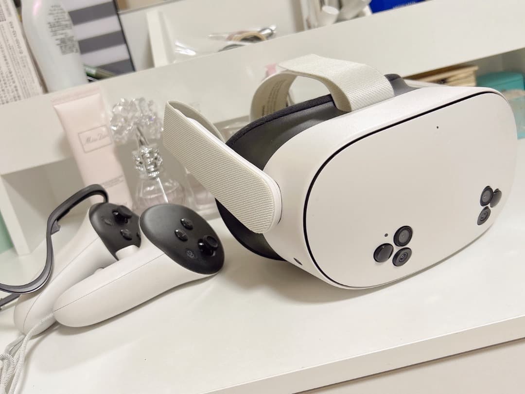  Quest 3S 128GB VRヘッドセット コントローラー付き